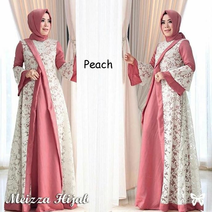 Gamis Meizza Hijab Brukat