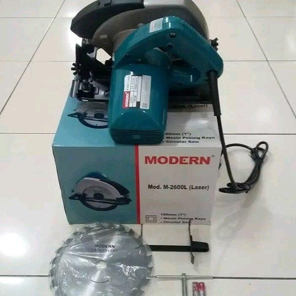Baru Mesin Potong Kayu/Circular Saw Modern M-2600L (Original) Terlaris