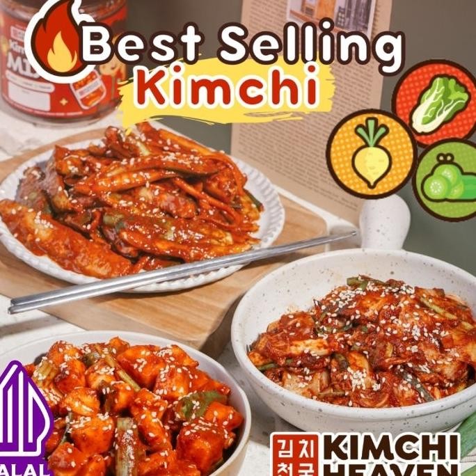 

Kimchi Sample Size 150G200G 250G Sawi Lobak Timun Daun Bawang Kucai Lokio Apel Chonggak Halal Korean Food Kfood Kimchi Heaven Makanan Korea Kimchi Halal Korea Pedas Fresh Kimchi