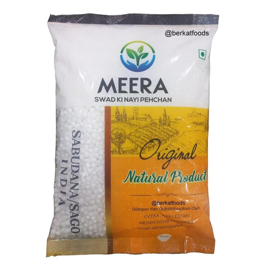 

,,,,,,,] Sabudana Meera India / Sago / Mutiara Putih / Saksak Sagu Rabia