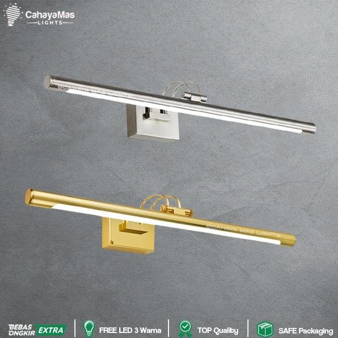 Lampu Hias Dinding Wastafel / Kamar Mandi / Lukisan Minimalis 3 Cahaya