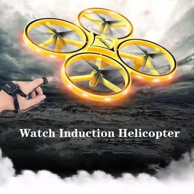 Mainan Anak Drone RC Hand Gesture Drone dengan Sensor Gerakan Tangan