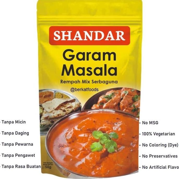 

;&;&;&;&] Garam Masala Powder Pure / Bubuk Rempah Murni Masak Masakan Serbaguna