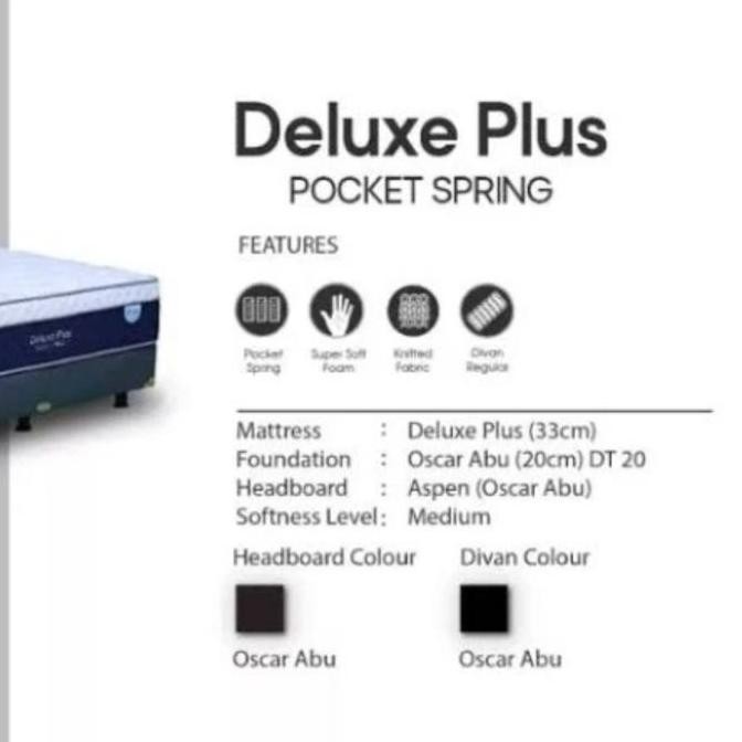 $$$$] Spring bed Central Deluxe Plus Pocket 180x200 Full Set Central Spring