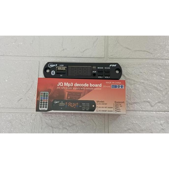 SIAP KIRIM MODUL MP3 PLAYER BLUETOOTH JQ-D091BT KIT AUDIO MOBIL TERBARU