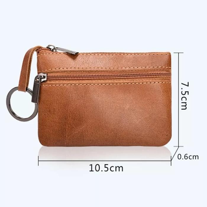 Dompet Kulit Wanita Koin - Dompet Koin Asli Kulit - Dompet Wanita Mini