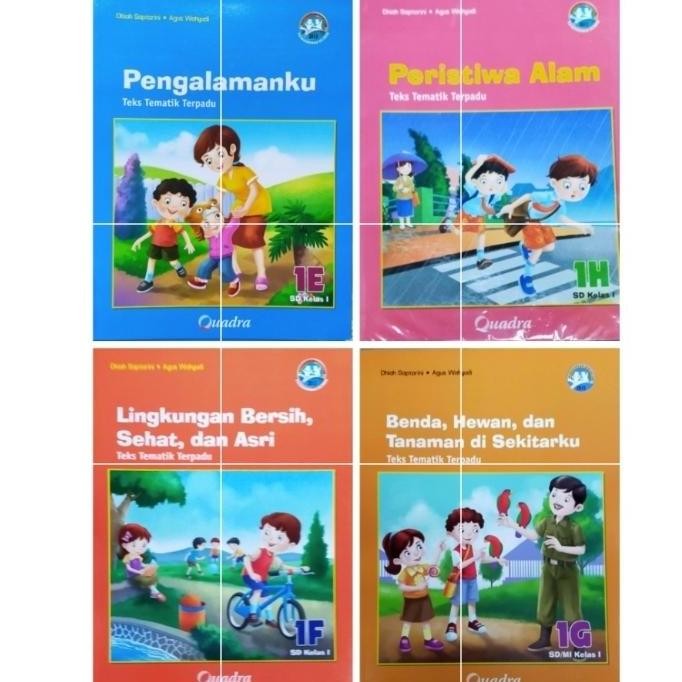 Hits Buku Teks Tematik Kelas 1 Semester 2 Penerbit Quadra