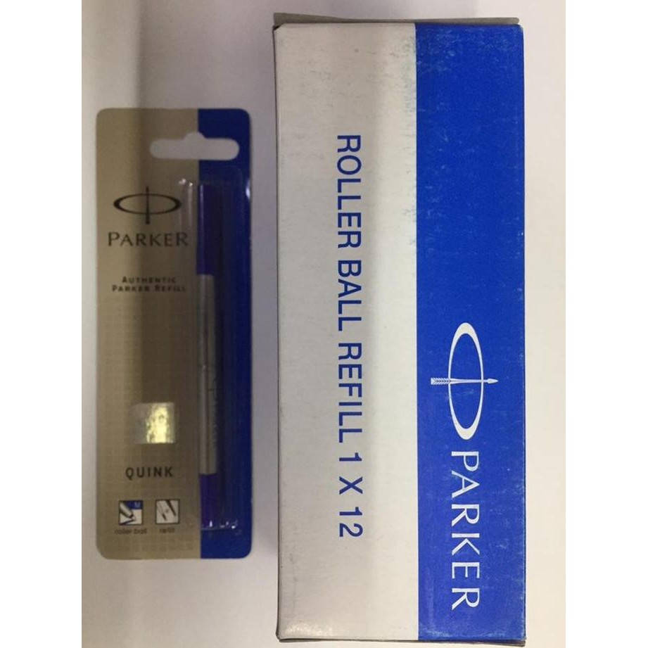

tersedia refill parker rollerball blue original | isi pulpen parker warna biru