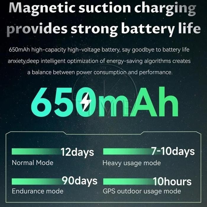 Zjs Tiazmi Kc82 |  Built-In Gps | Jam Tangan Pintar | Tahan Air 1Atm | Jam Tangan Militer | Ketinggi