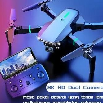 Drone cerdas E88 Pro 4K HD kamera asli indoor dan outdoor drone mini remote control 4K HD kamera