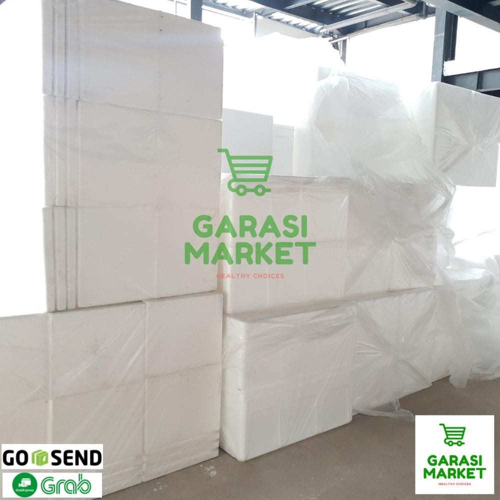 

Terjangkau - Box Stereofoam Gabus Styrofoam Busa Sterofoam Kotak Es Besar Tebal ~