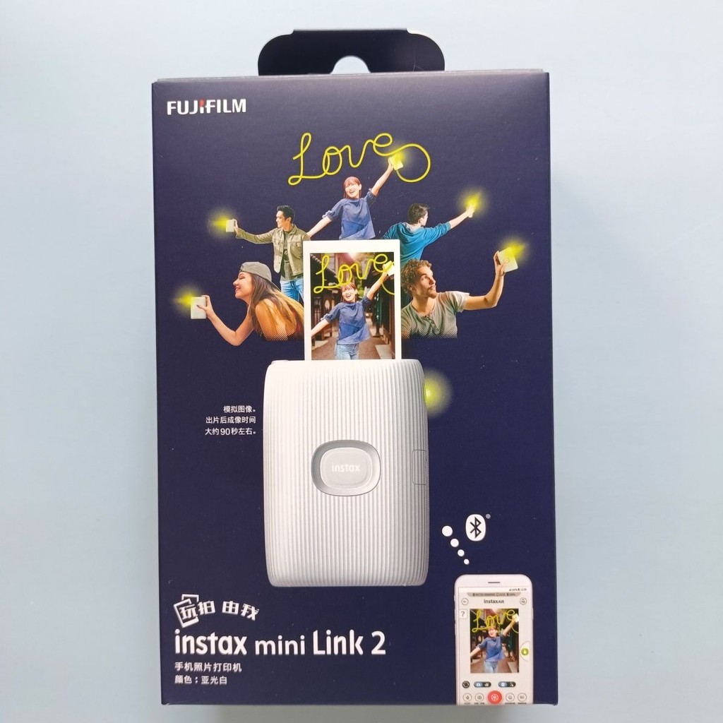 Polaroid Pencitraan Instan Fuji mini link2Printer Saku Foto Ponsel Mini Portabel