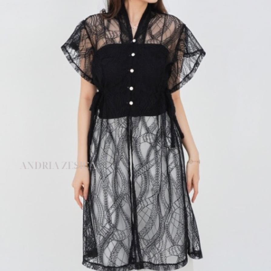 Janavi Outer Kebaya Kebaya Tunik Outer Brokat Kebaya Ern Outer Tunik Brokat Kebaya Desmaid