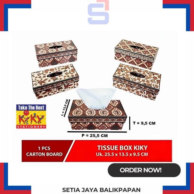 }}}}}}] Kotak tissue / box tissue / tempat tissue karton kiky