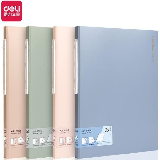 

Sale Nusign Display Book File Map Clear Holder A4 30 40 60 Slot Ns16X