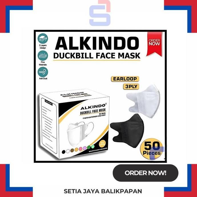 %%%%] masker duckbill alkindo 50pcs