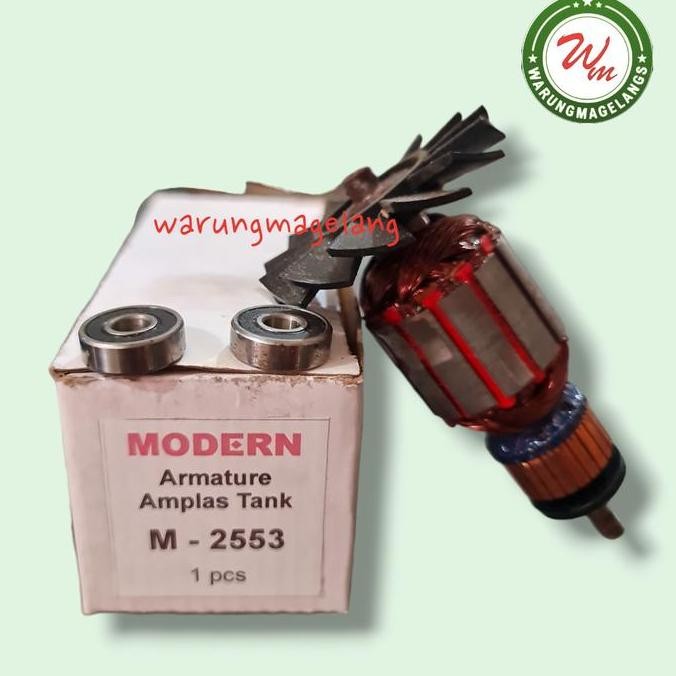 Armature angker modern m 2553 m2553 mesin amplast belt sander 3 inch