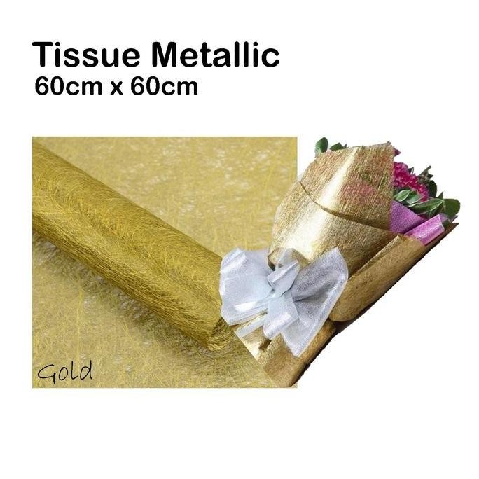 

Tissue Metallic Roll - Carang - Kertas Kado - Paper - Flower Wrapping Kualitas Terbaik Harga Termurah