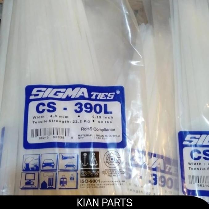 

Sale Kabel Ties Sigma Cs 390L Putih