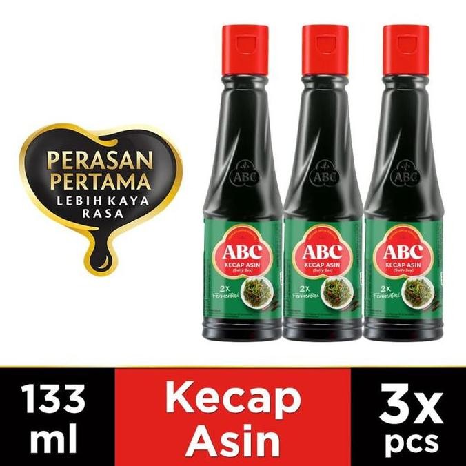 

ABC Kecap Asin 133 ml - Multipack 3 pcs SS