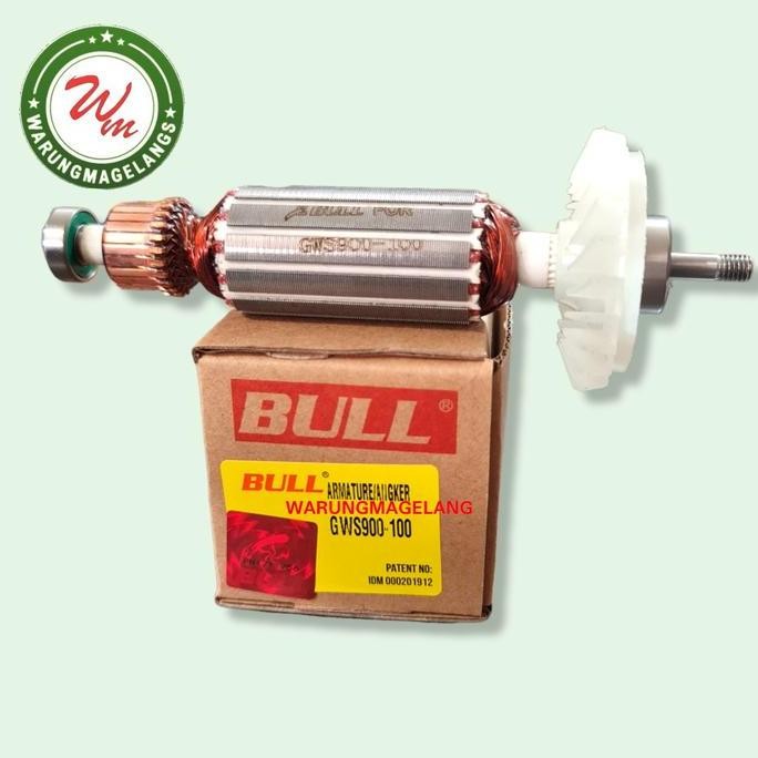 Armature angker Bull for gws900 100 gws 900 100 gerinda tangan