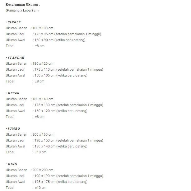 Kasur Bulu Lantai Gender Rasfur 200 / 160 / 180 / 140 / 120 / 100 Jumbo Tebal Bonus 2 Bantal