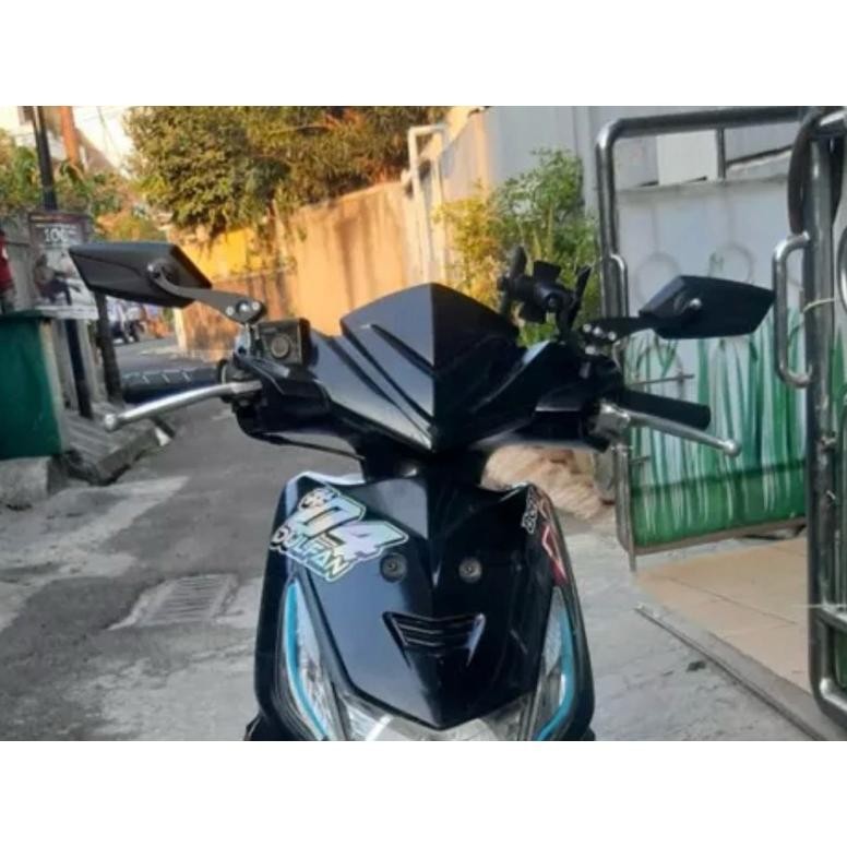 Spion Koso Model Tanduk Bahan Besi Universal NMAX PCX Vario 125 150 / Spion Variasi Model Koso Keren