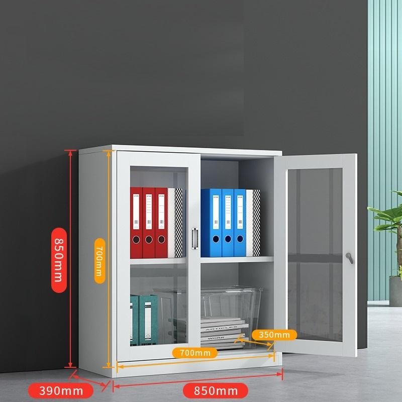 Lemari Arsip Filling Kabinet Pintu Buka Tutup Kaca