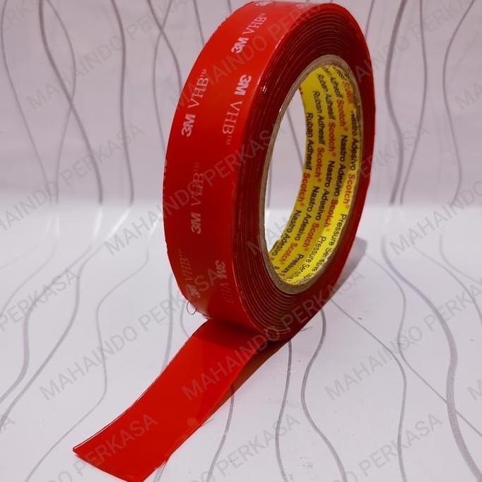 

promo double tape 3m 4910 clear bening 24mm x 4,5m perekat transparan kuat