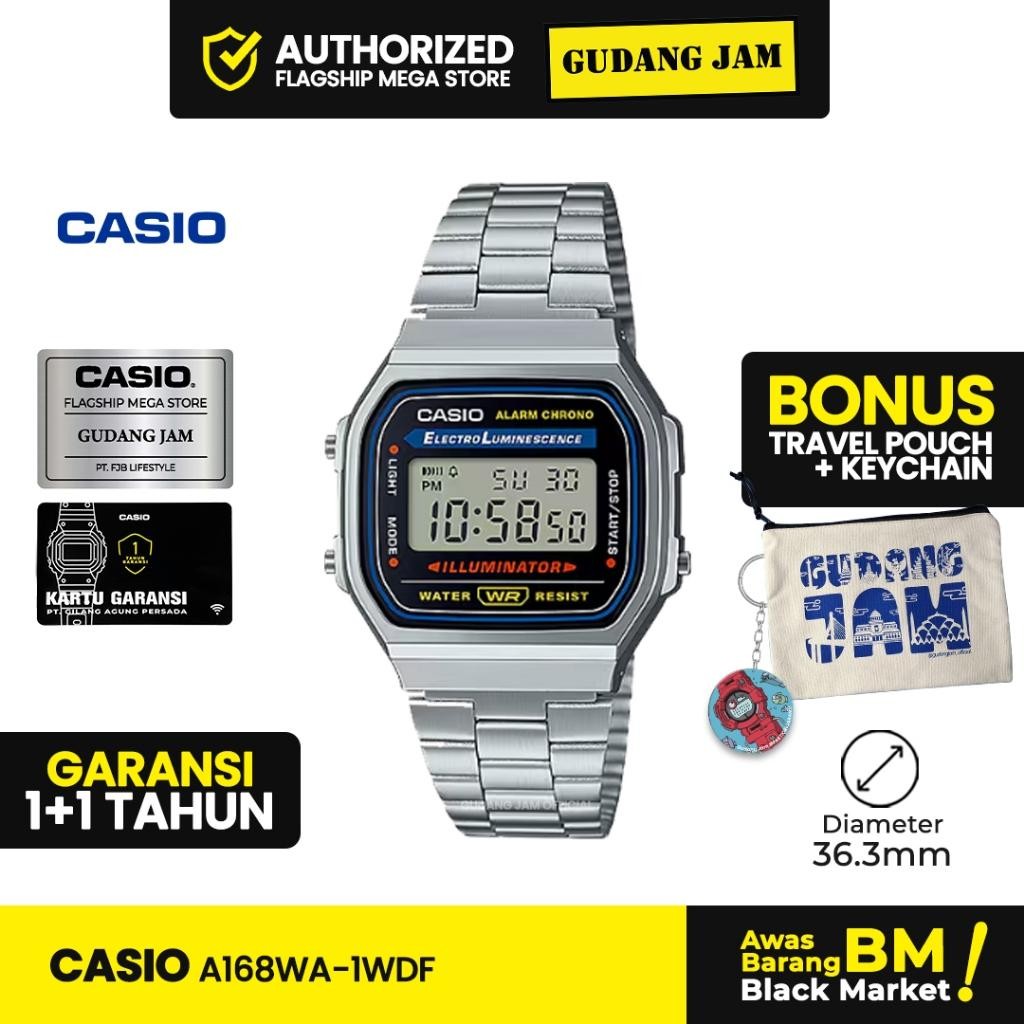 Zjs Casio A168Wa A168Wa-1Wdf A168Wa A168W A168Wa-1W A168