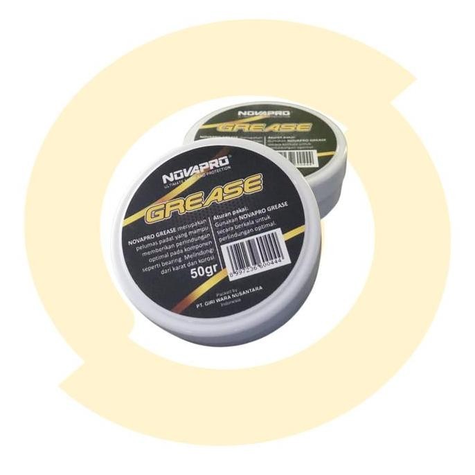 promo novapro grease 50gr pelumas padat tahan air untuk sepeda dan bearing