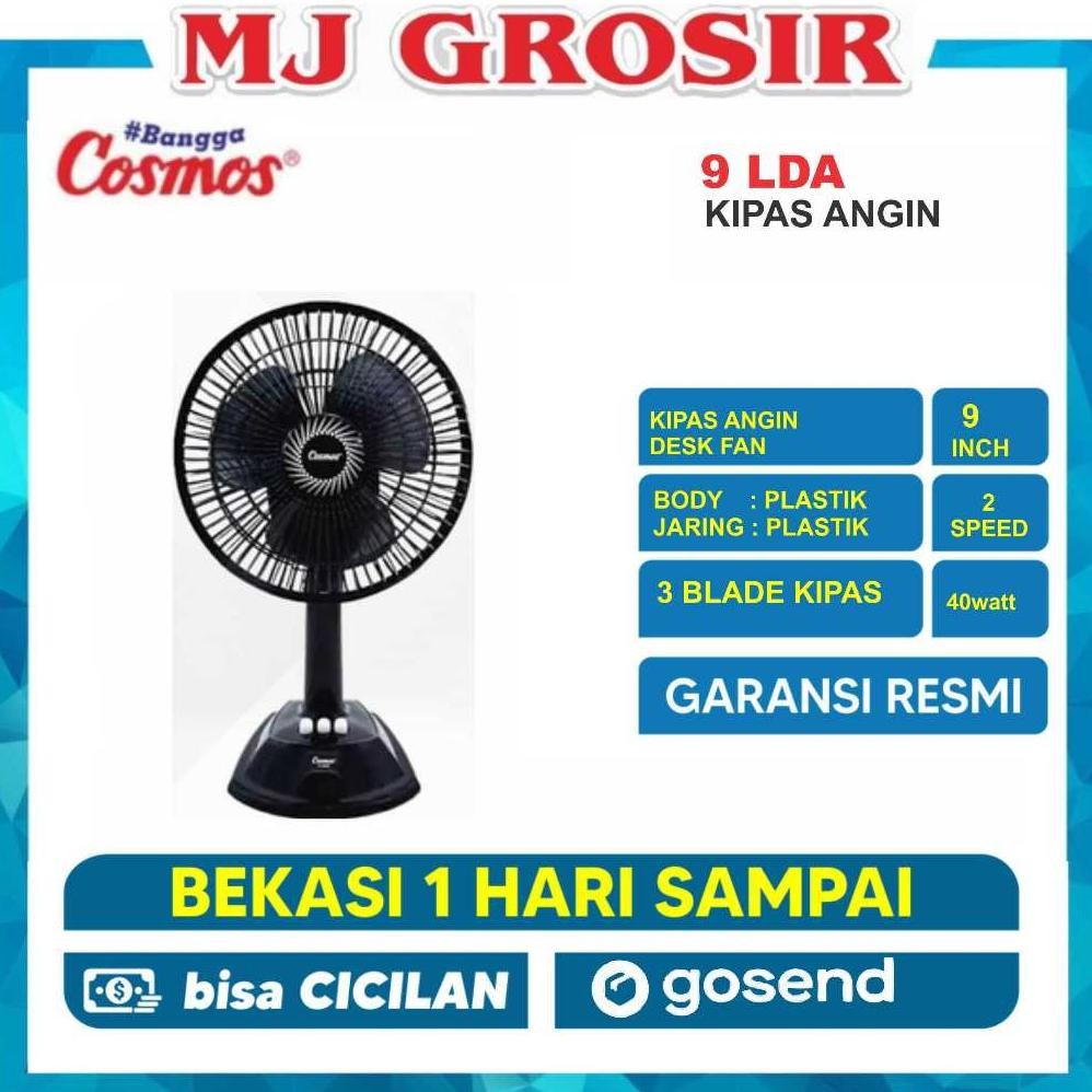 Terlaris Kipas Angin Desk Fan Cosmos 9 Lda 9 Inch Kipas Angin Duduk Meja
