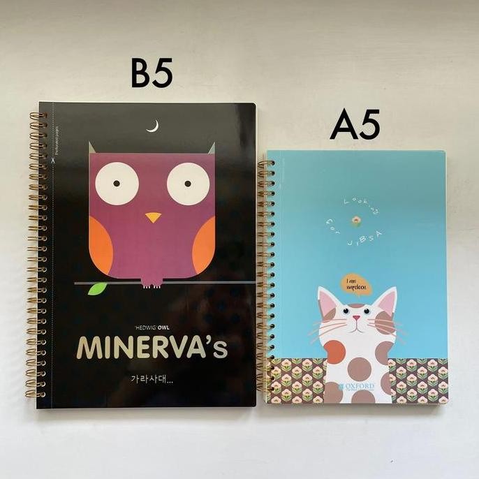 

Oxford Spiral Book B5 80Gsm Made In Korea Motif 2