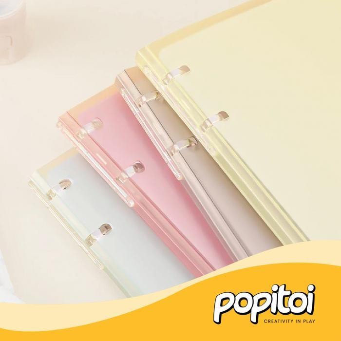 

Sp Kokuyo Campus Ultra Thin 4-Ring Notebook B5 Binder Buku Tulis Catatan Sekolah