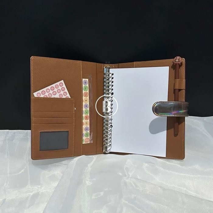 

Sp Bindermu Ready Binder Hologram Rainbow Holographic A5 20Ring B5 26Ring 6Ring A6 Hole Lubang