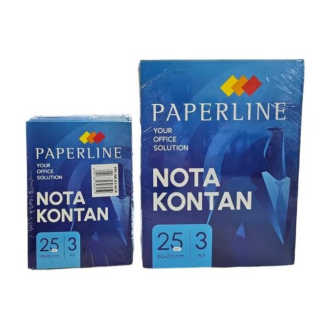 

Nota Kontan Kecil 3 Ply Paperline (10Pc)