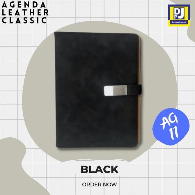 

Buku Agenda Note Book A5 Buku Catatan Kerja Kulit Eklusive Ag 11