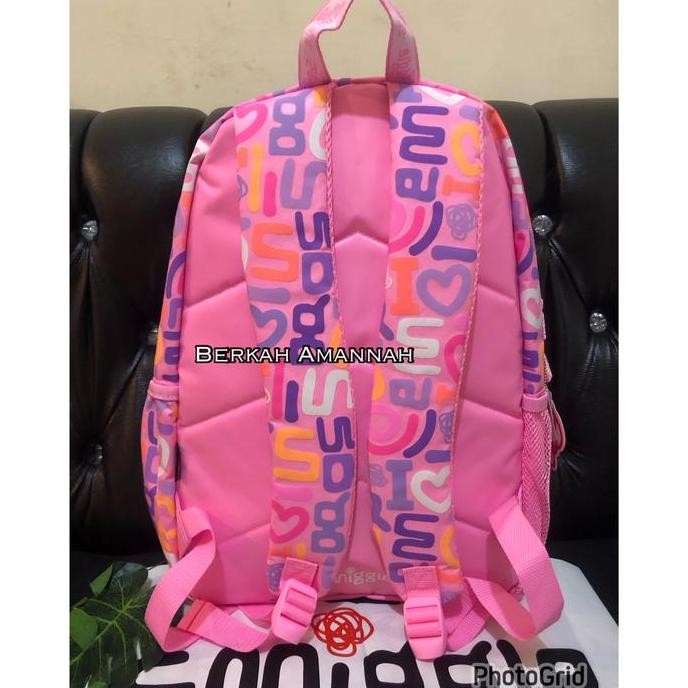 Tas Smiggle Pink I Love Smiggle Tas Smiggle Ori