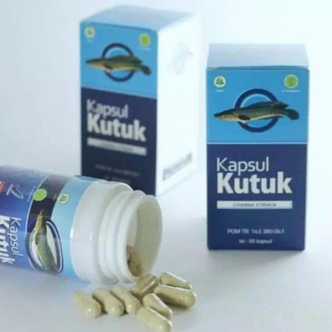 Kapsul Ekstrak Kutuk Mabruuk | Kapsul Ikan Gabus
