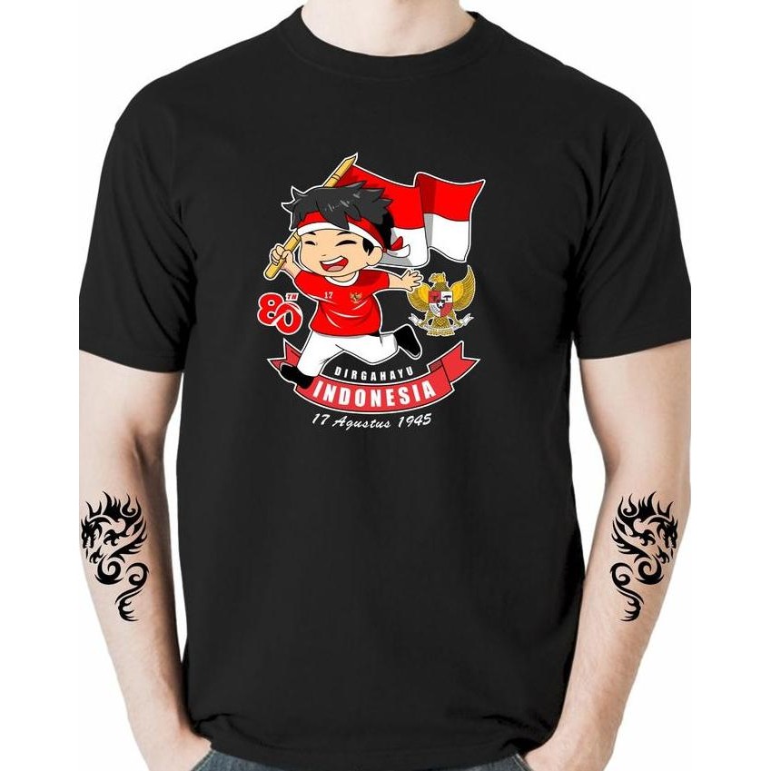 KAOS 17AGUSTUS KAOS PRIA DEWASA OBLONG DEWASA 17AGUSTUS MOTIF TRENDY HT