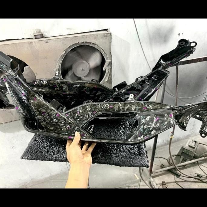 '' Step floor pcx 160/150 dek pijakan kaki pcx 160/150 carbon kevlar ''