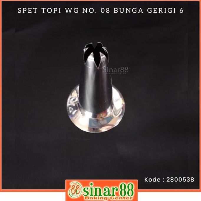 

Termantab] SPET TOPI WG NO. 08 BUNGA GERIGI 6