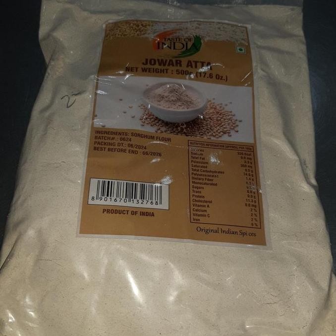 

{{{{{{] toi jowar atta 500 gm made in india