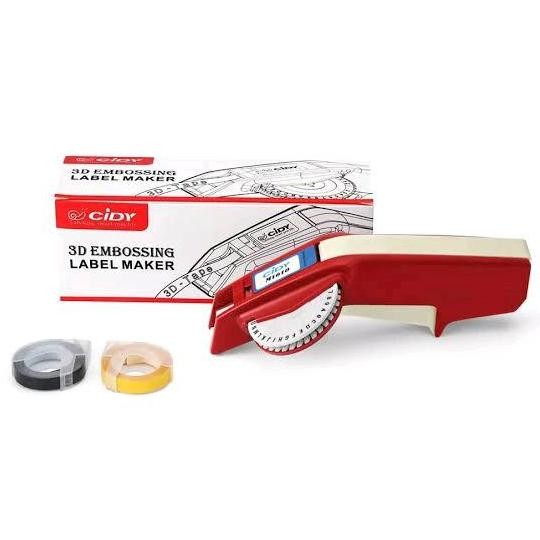 

MESIN LABEL MAKER MANUAL MEREK CIDY EMBOSS 1610 ORIGINAL DAN TERPERCAYA