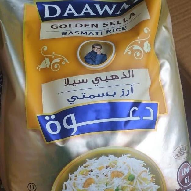 

=+=+=+] Ecer Beras Basmati Golden Sella merk daawat 1 kiloan