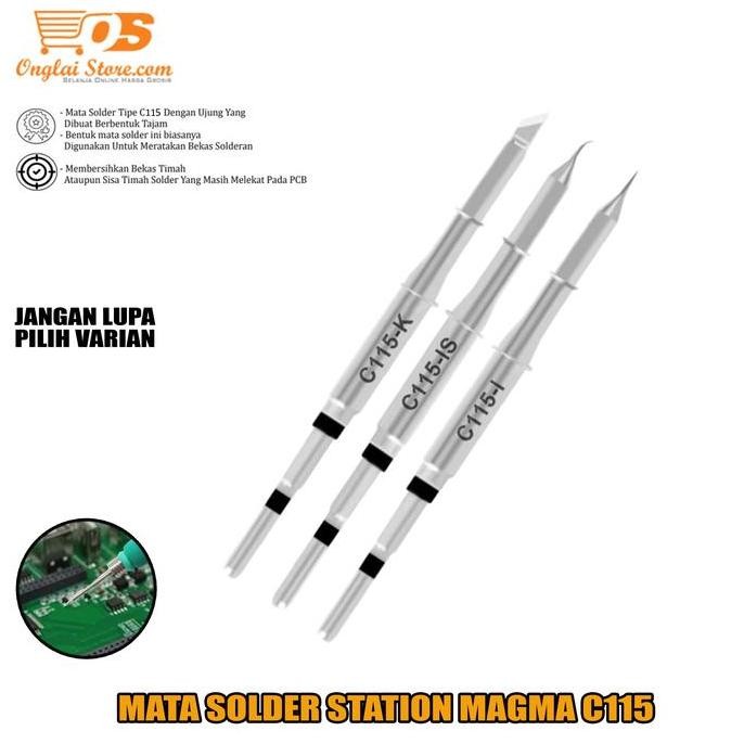 Mata Solder Station Magma C115 Solder Tip Original