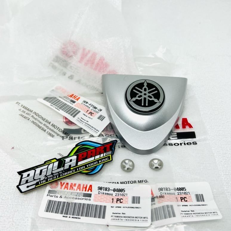 Emblem Dasi Garputala YAMAHA VEGA F1ZR SS2 SSTWO Silver