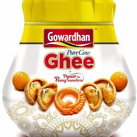 

Produk Unggulan] Gowardhan pure cow ghee 1ltr