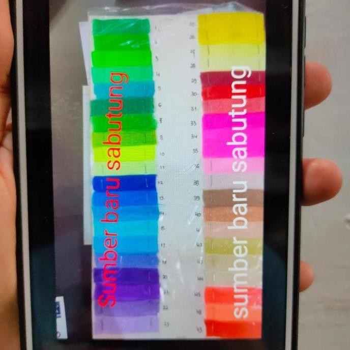 ```````] kain umpan / kain sutra 1 meter