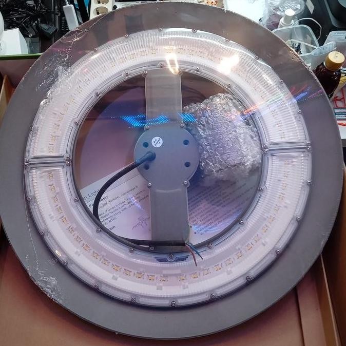 Lm Led Garden Street Light 100W 100 Watt Lampu Taman Jalan Ufo Waterproof Ip65 Audalux